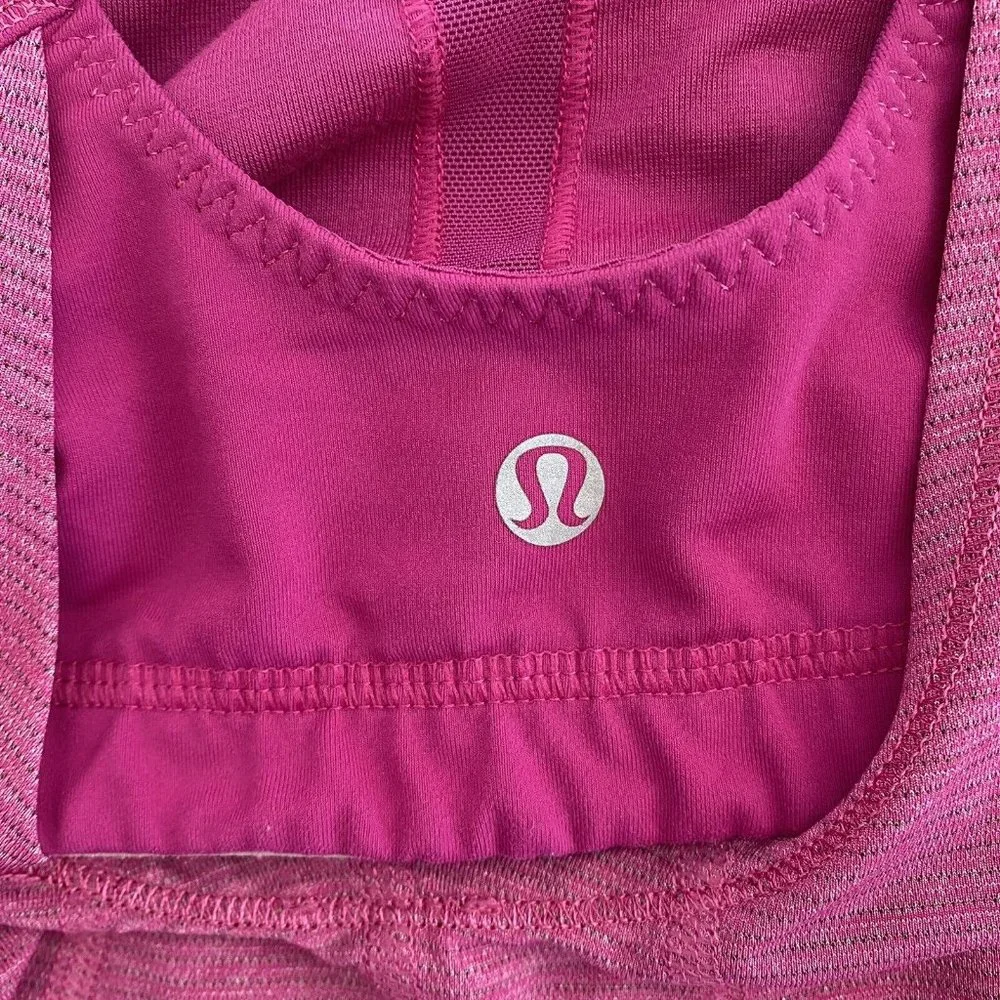 Lululemon Workout Activewear Full Length Tank Top w/ Built In Bra | Size 6 - Picture 9 of 11